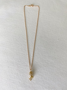 Gold Rose Choker